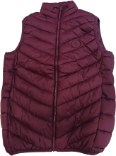 Chaleco acolchado rodn burdeos Us Polo Assn